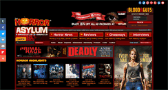 Desktop Screenshot of horror-asylum.com